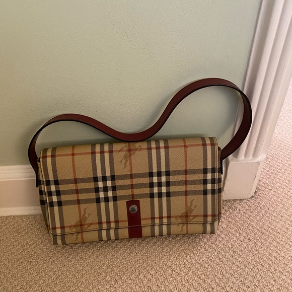 Burberry Bags Vintage Burberry Shoulder Bag Poshmark